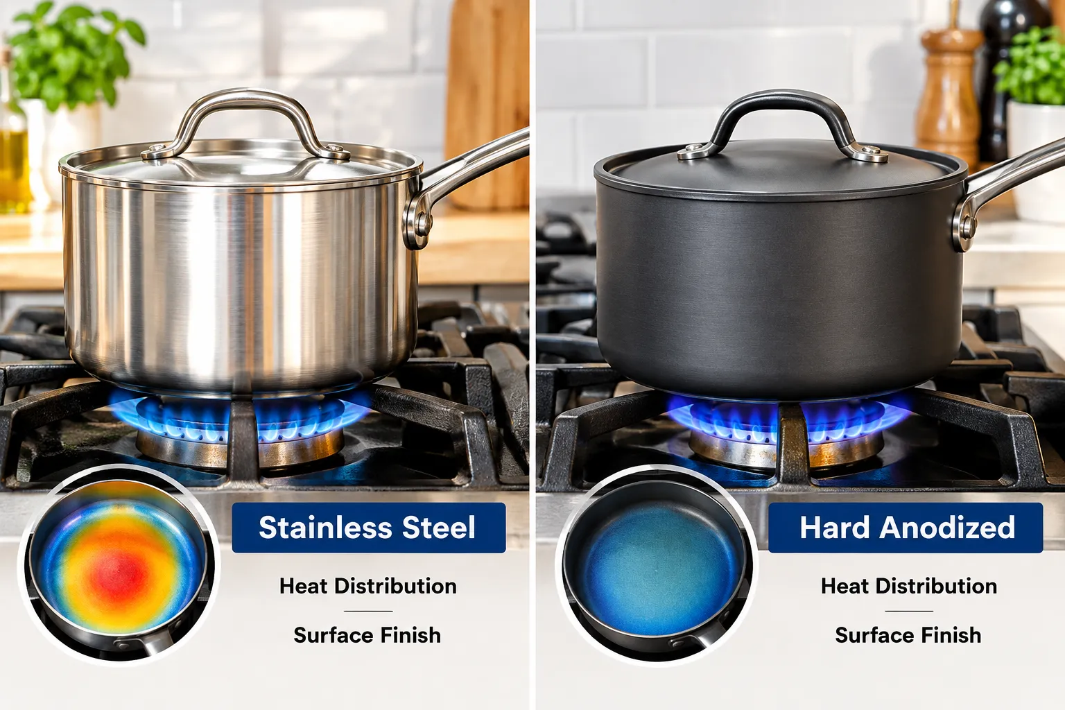 Hard Anodized vs Ceramic Nonstick: Which Is Safer?