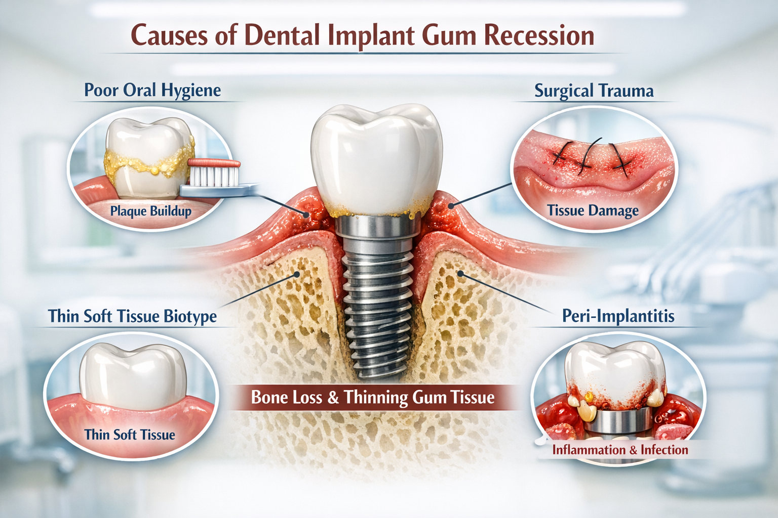 Dental Implant Gum Recession