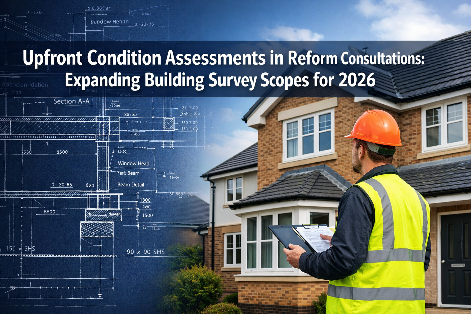 Professional () hero image with : 'Upfront Condition Assessments in Reform Consultations: Expanding Building Survey Scopes
