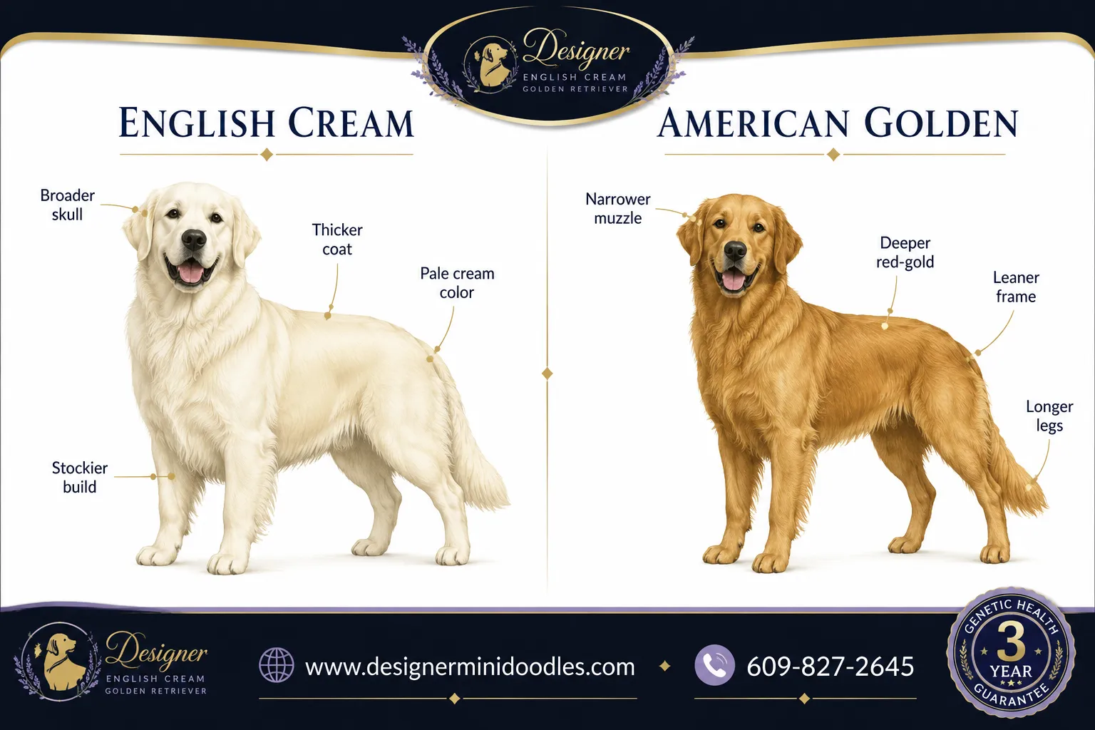 english cream golden retriever breeders in Florida