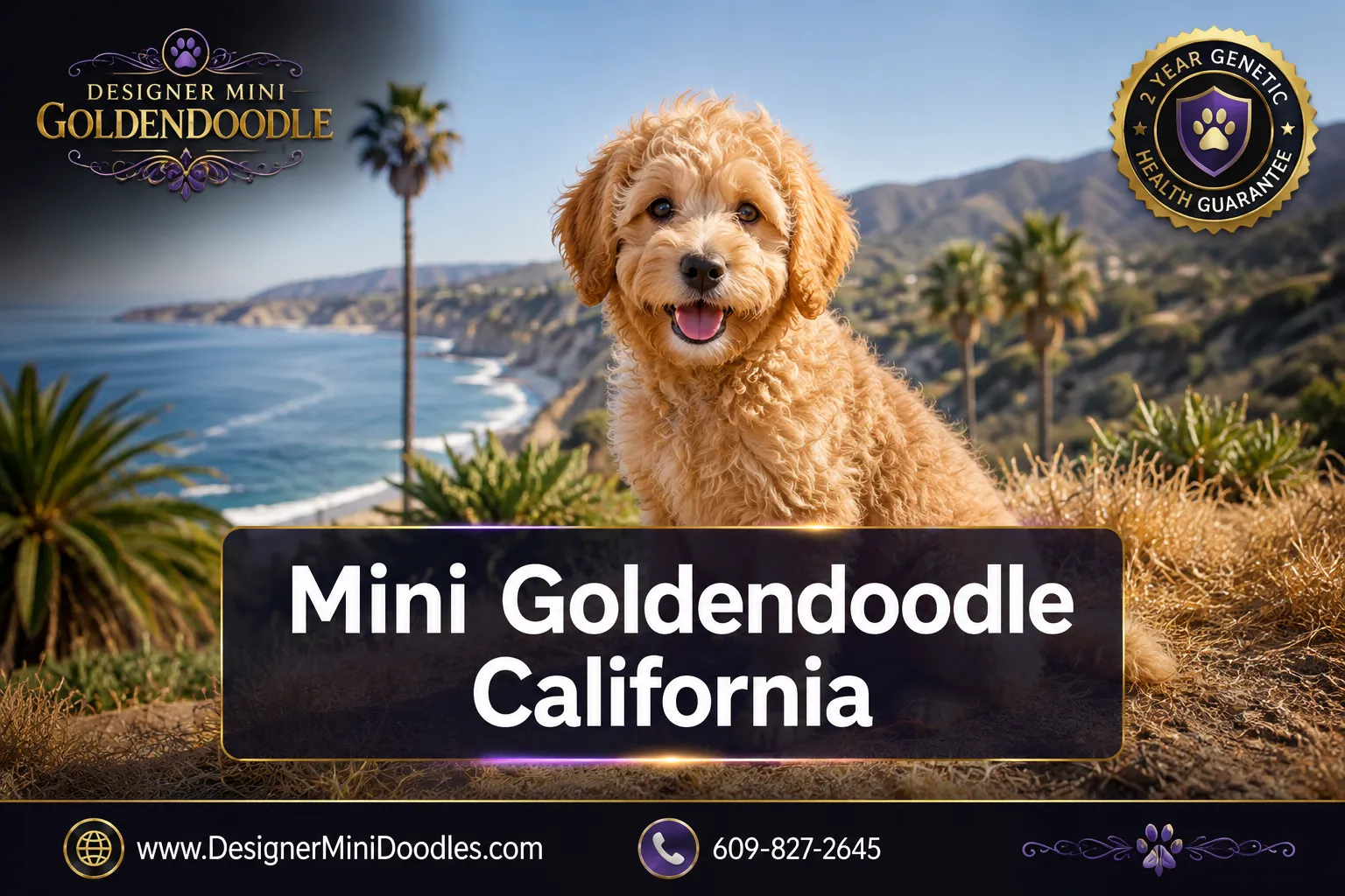 mini goldendoodle California