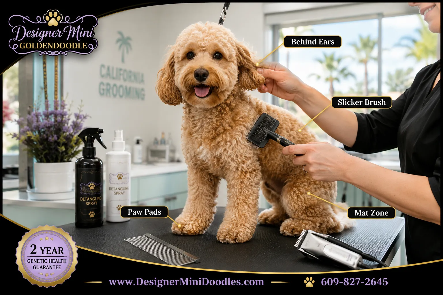 mini goldendoodle California