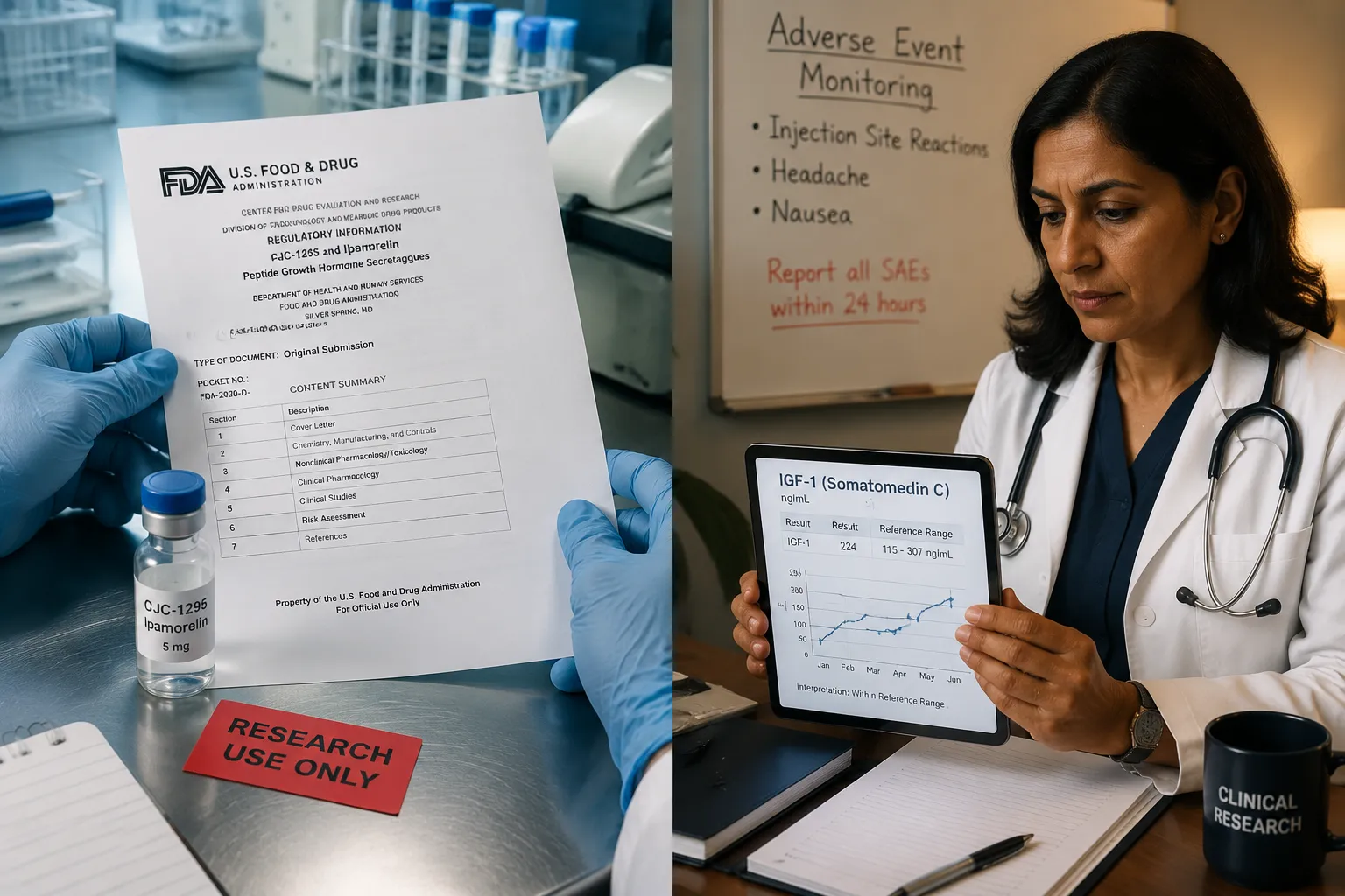 Safety Profile, Regulatory Status, and Research Boundaries