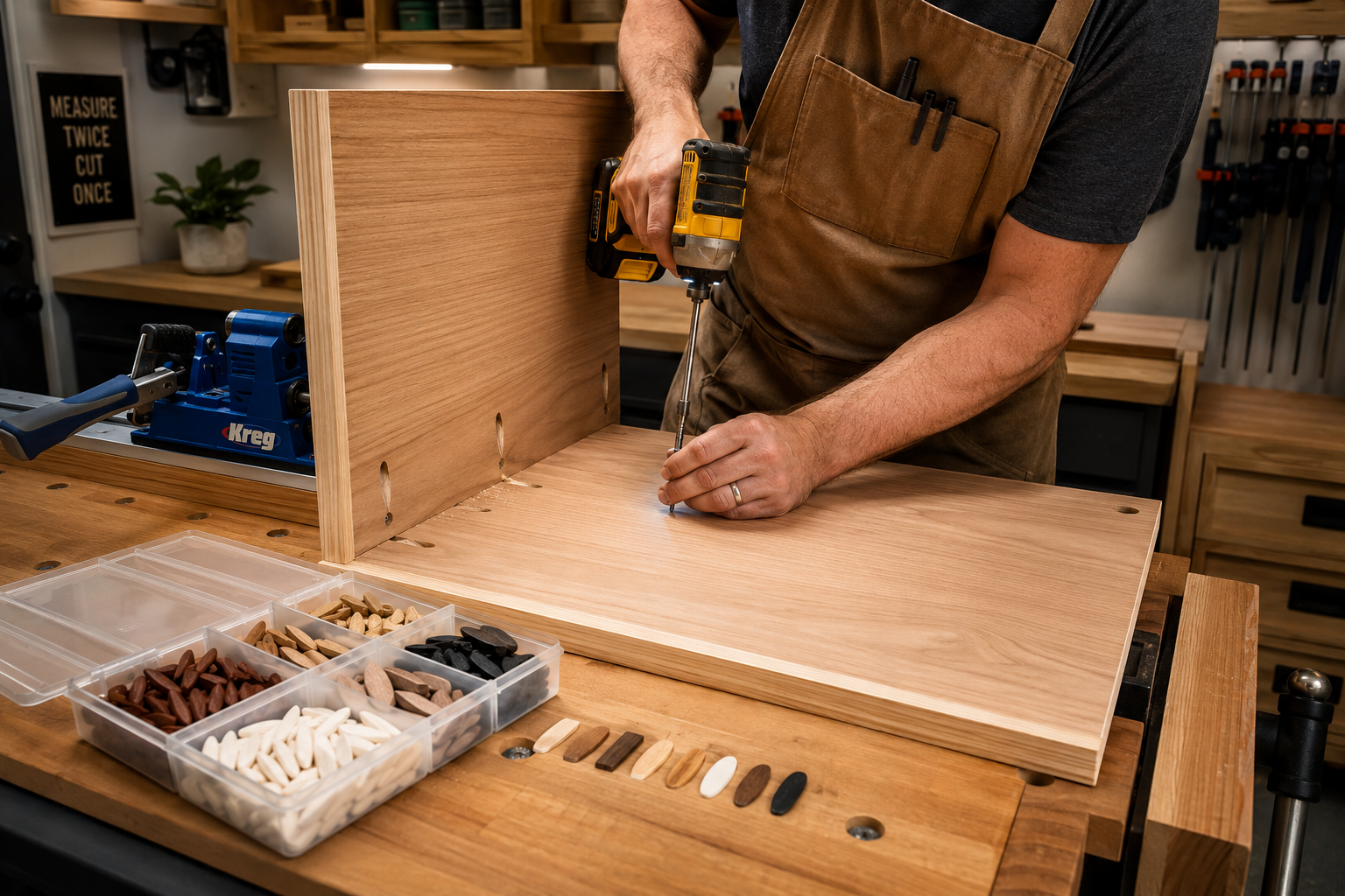 Mastering the Techniques: Jigs, Angles, and Assembly for Pocket Hole Mastery: Fast Joinery for Cabinets, Tables, and Chairs i