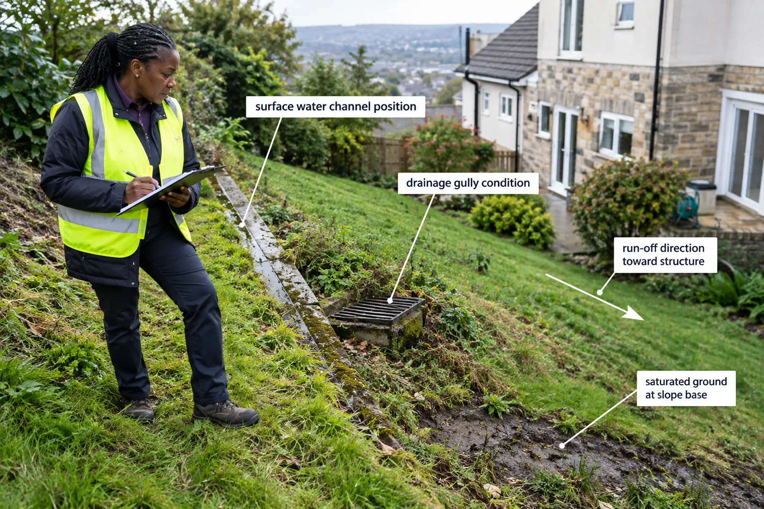 Topographic Surveys, Planning Requirements, and Slope Data