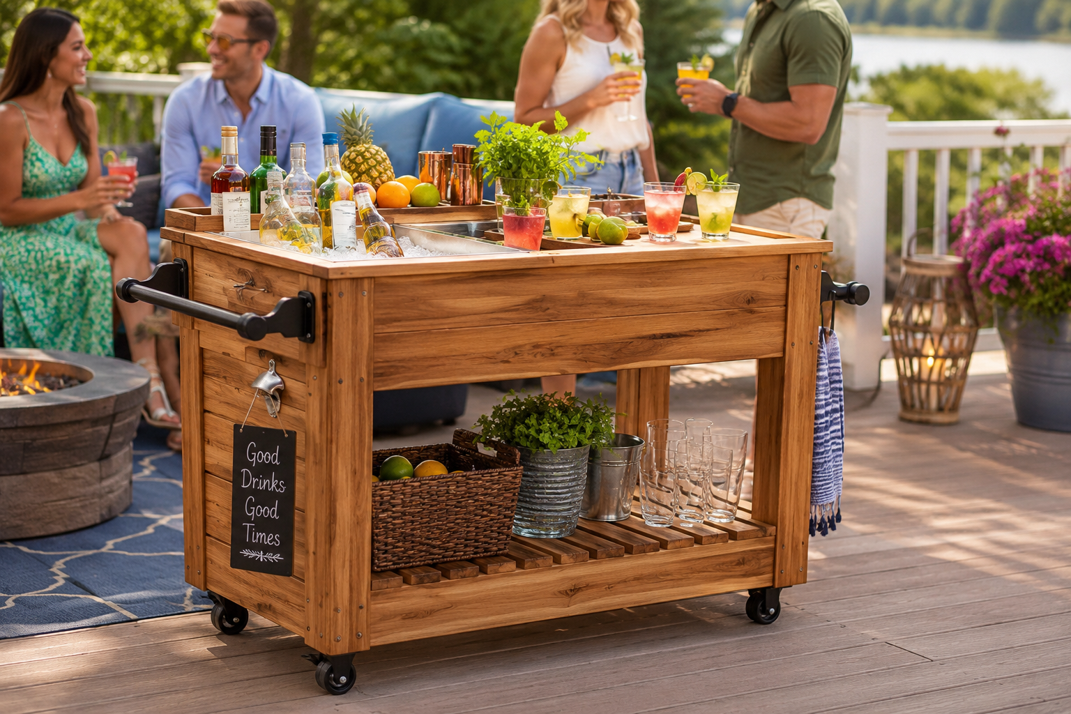 Personalizing Your Bar Cart or Drink Station