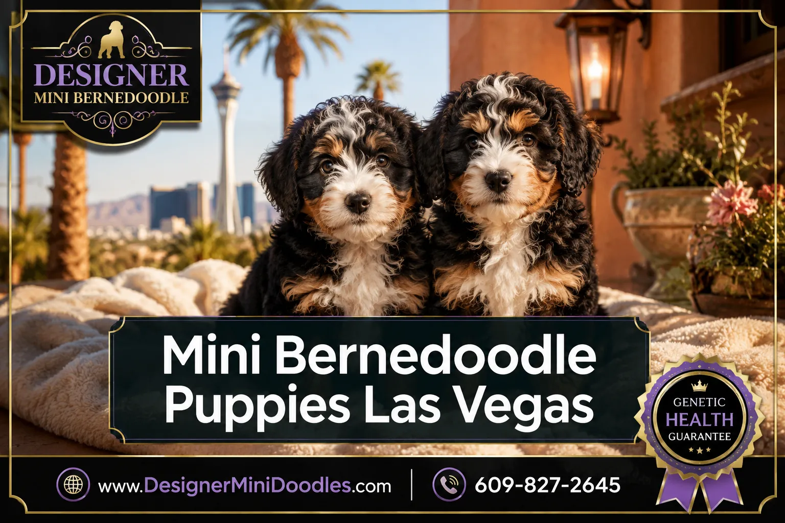 mini bernedoodle puppies Las Vegas