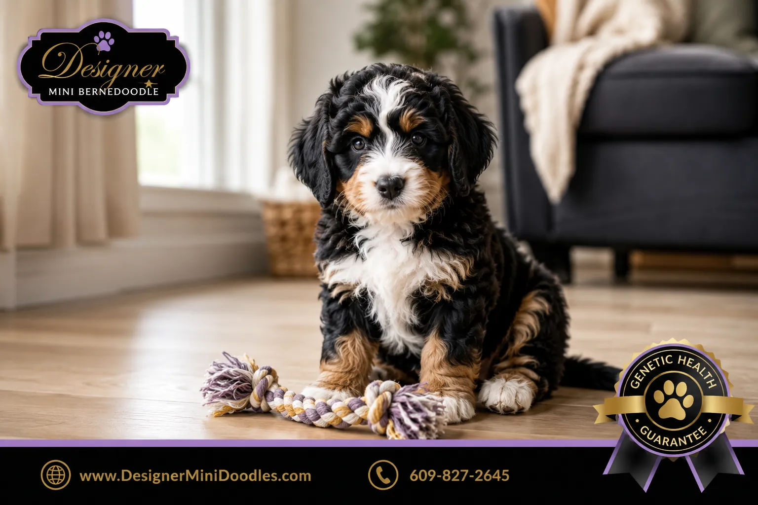 mini bernedoodle puppies Las Vegas