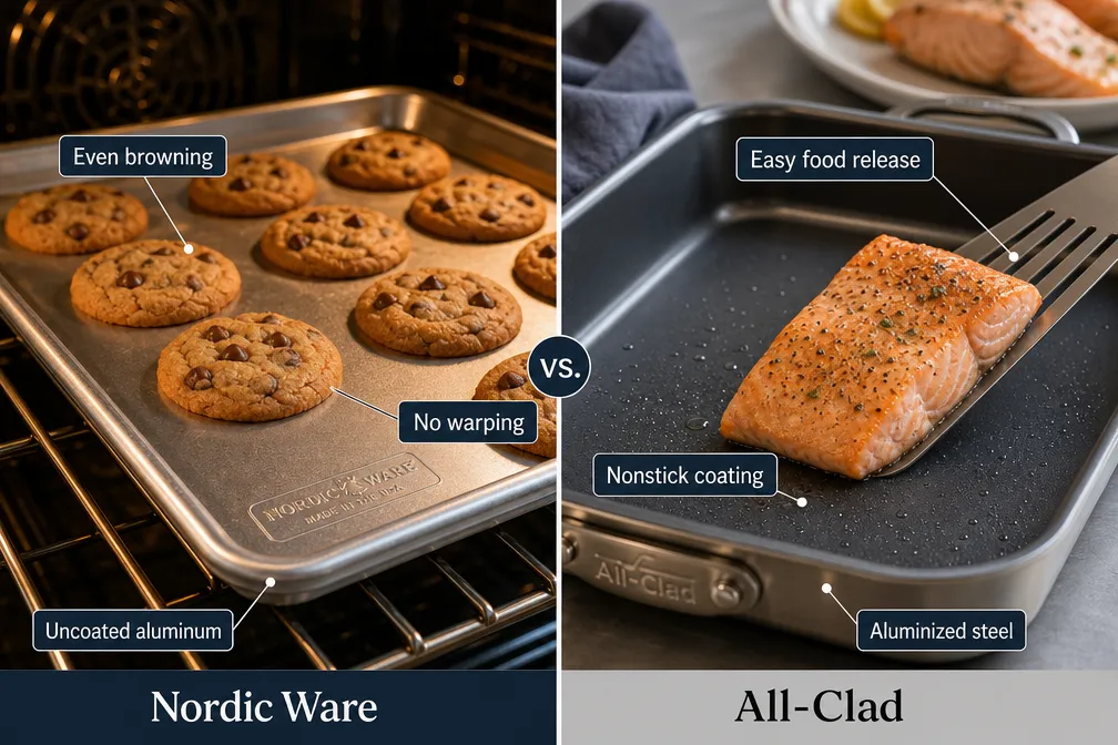 Which Bakeware Brand Is Better for Nonstick Performance?