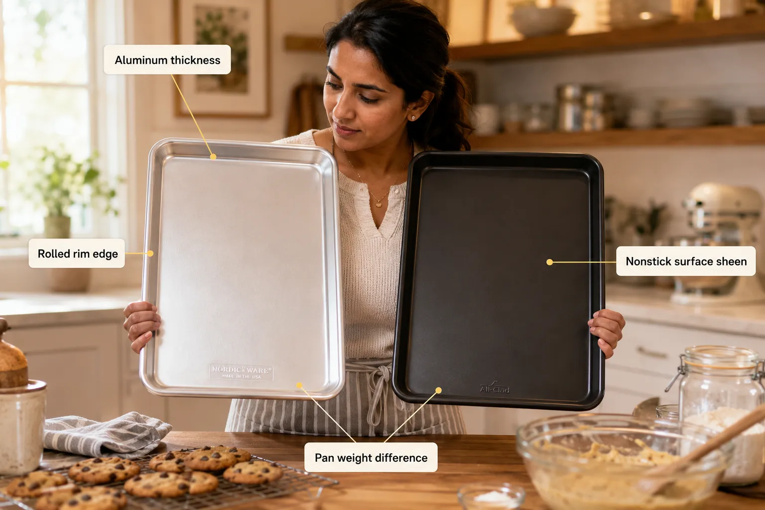The Best Baking Sheet Overall: Nordic Ware Natural Aluminum Half-Sheet