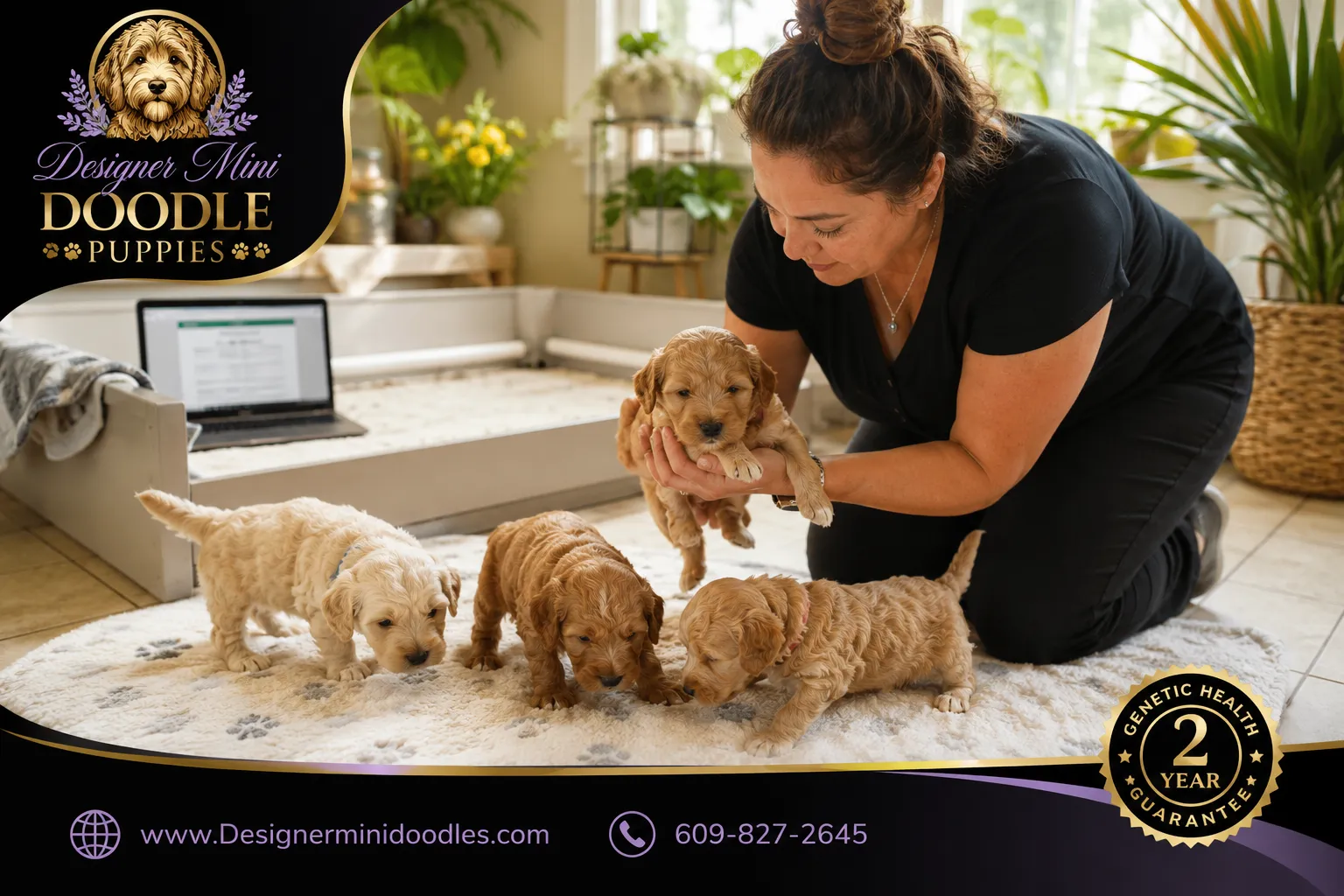mini golden doodle breeders Las Vegas