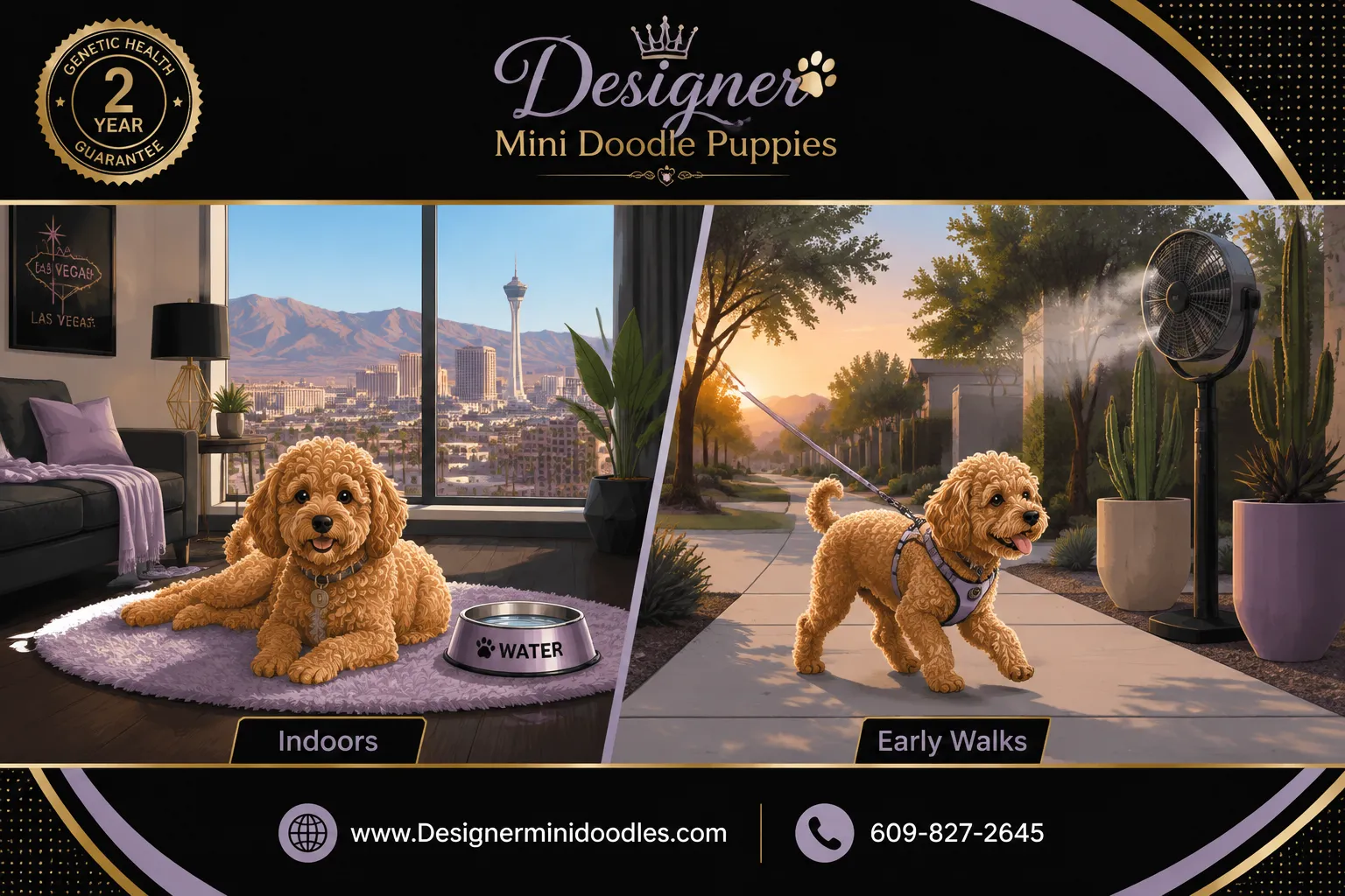 mini golden doodle breeders Las Vegas