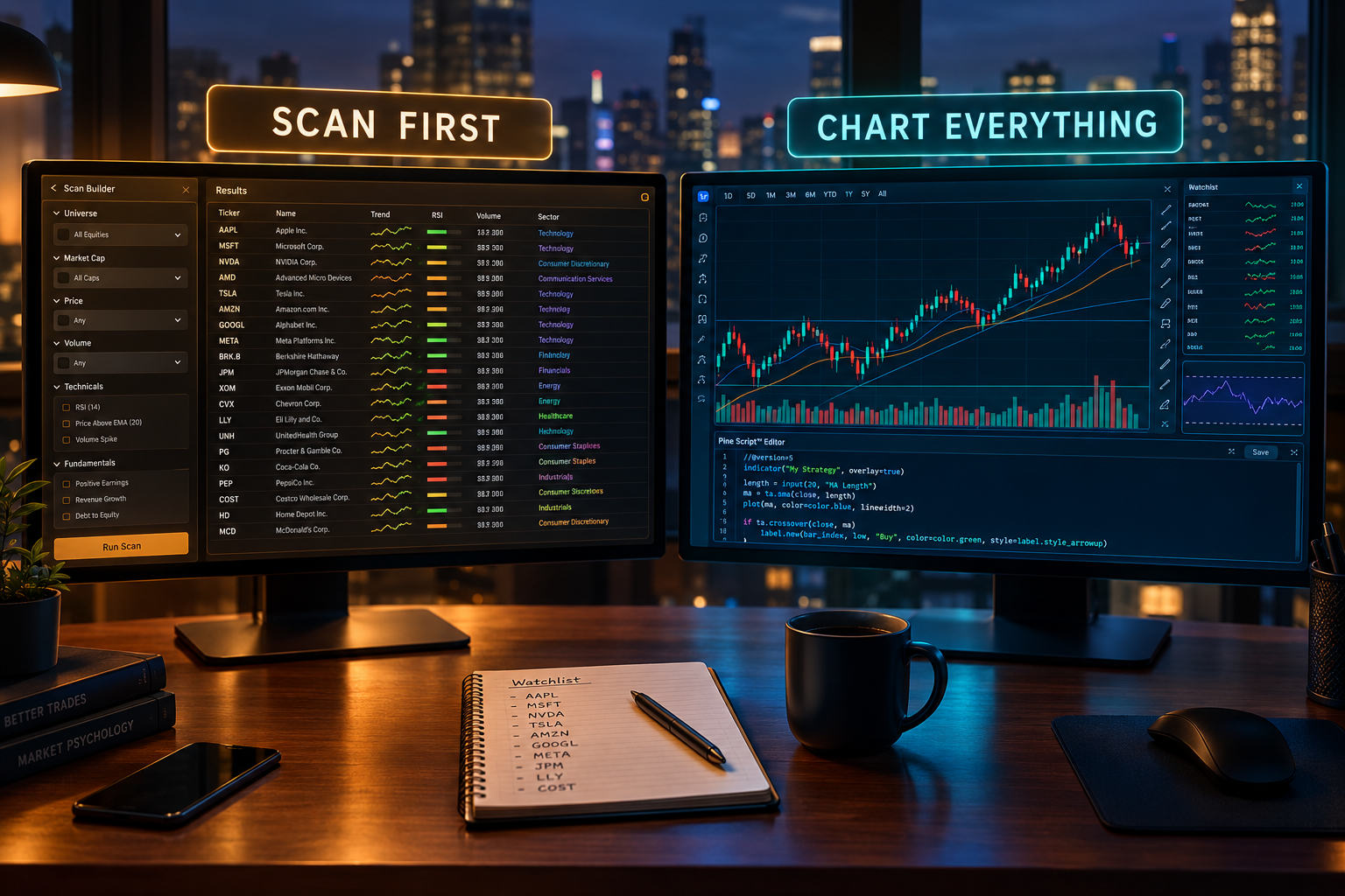 TC2000 vs TradingView: Which One Swing Traders Should Pay For