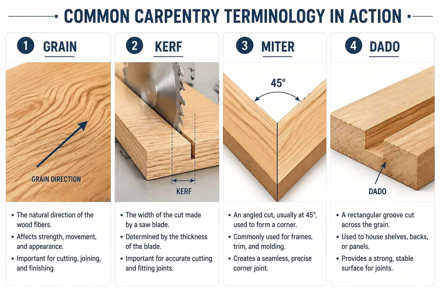 Decoding the Language of the Workshop: Essential Carpentry Terminology