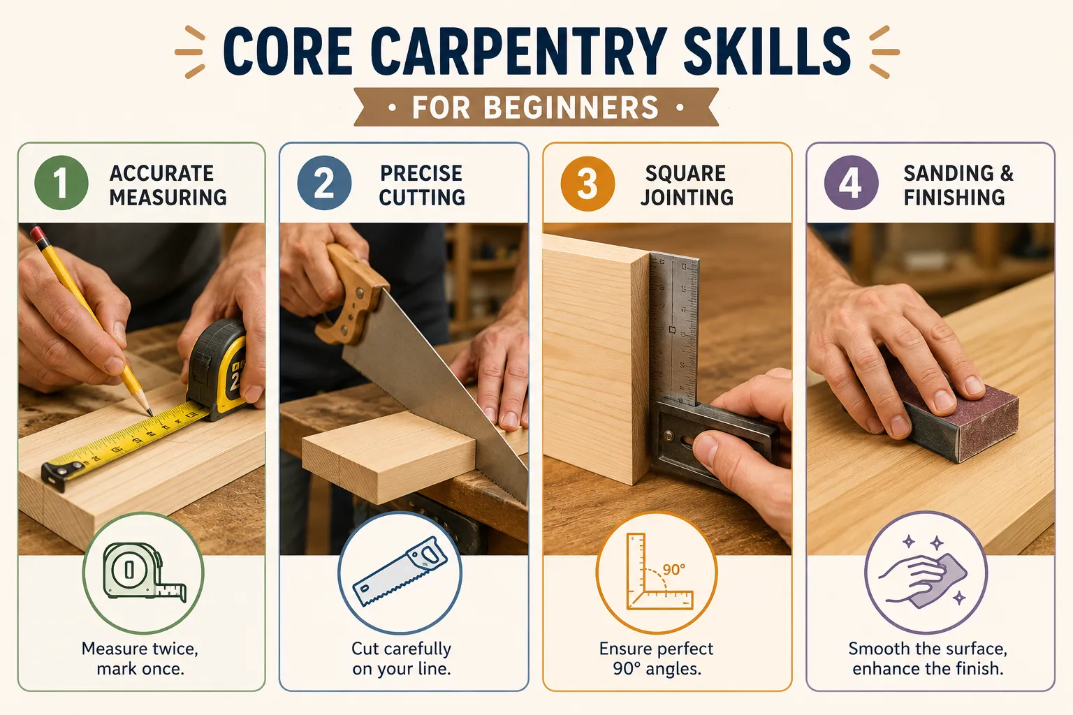 Laying the Foundation: Core Carpentry Skills for Success
