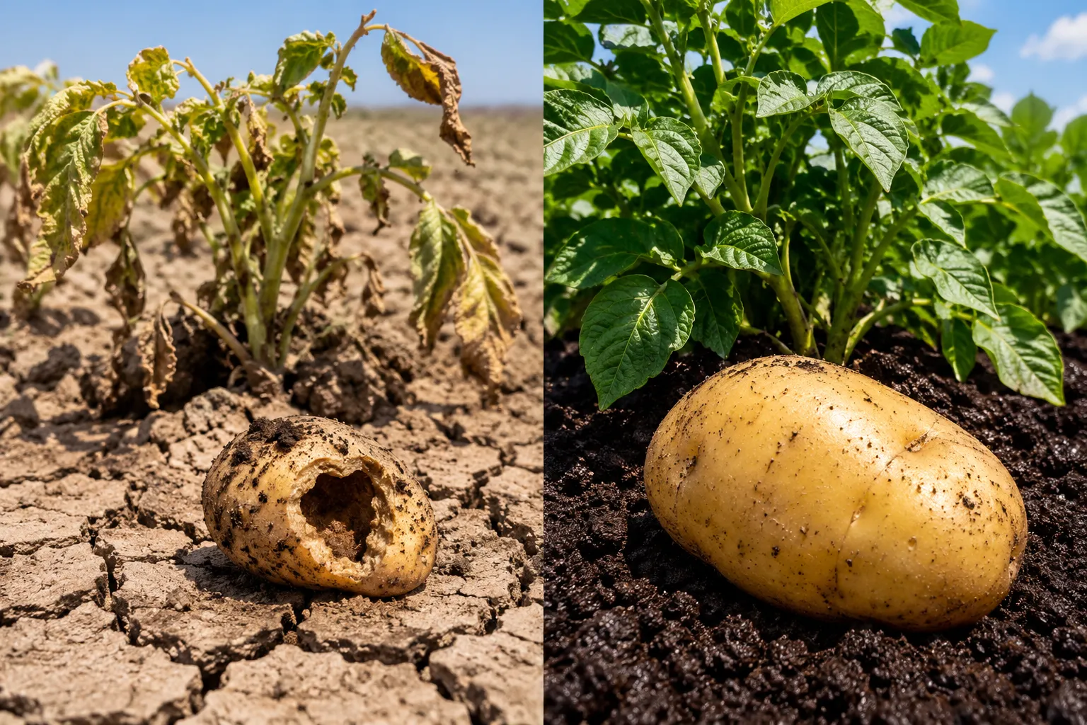 Irrigation Strategies for Potatoes Farming
