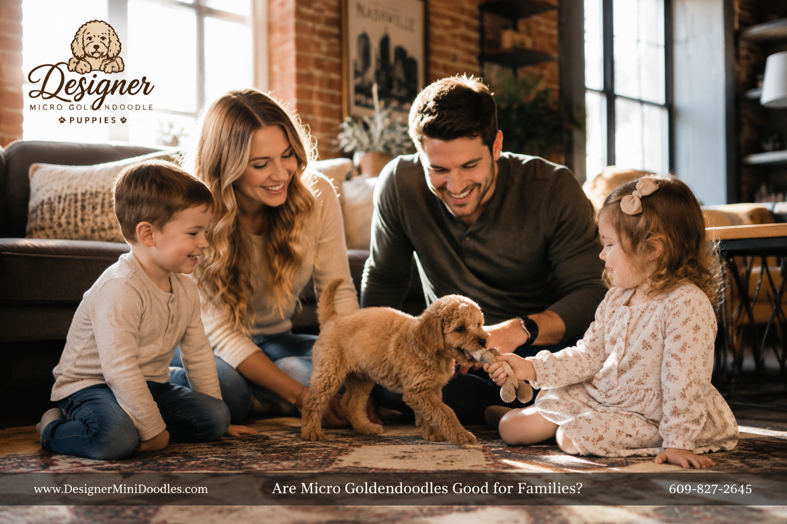 Are Micro Goldendoodles Good for Families With Small Children?