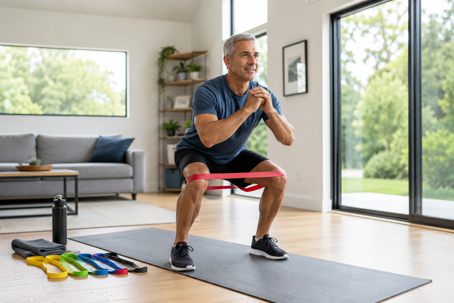 A Full-Body Resistance Band Routine