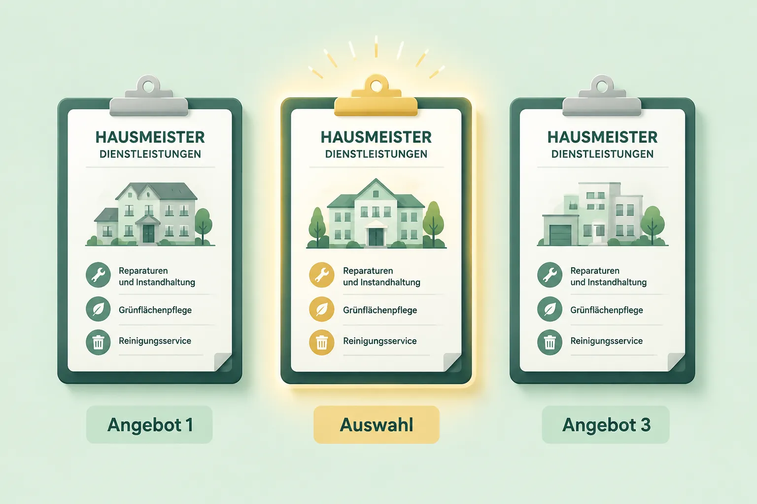 Häufige Fehler beim Hausmeisterservice Vergleich