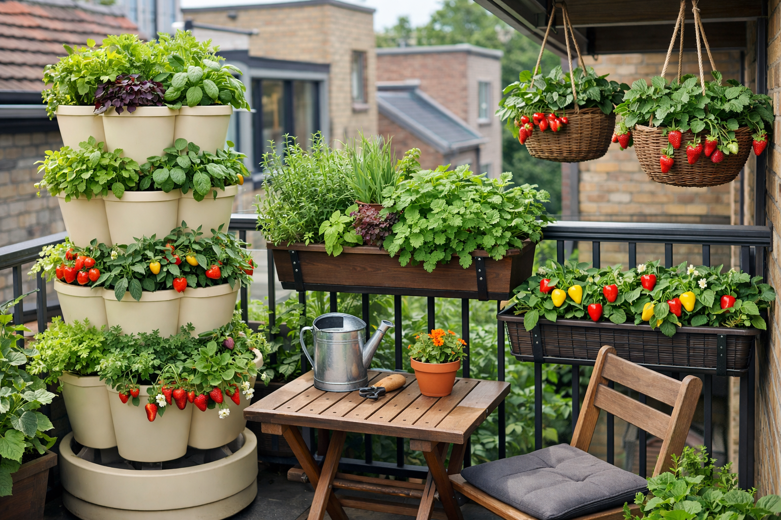 Best Pots for Small Space Gardening
