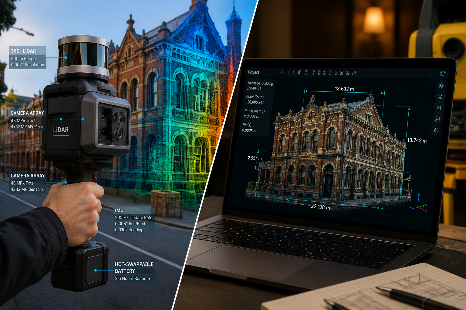 Indoor Mobile Mapping: Rapid Surveys Without Bulky Gear