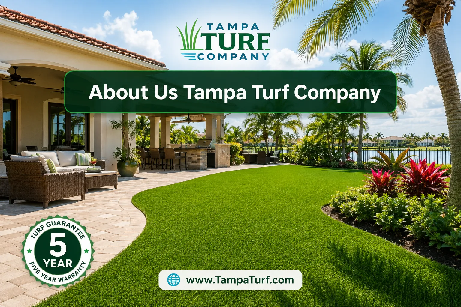 About Tampa Turf Company: Artificial Grass installation