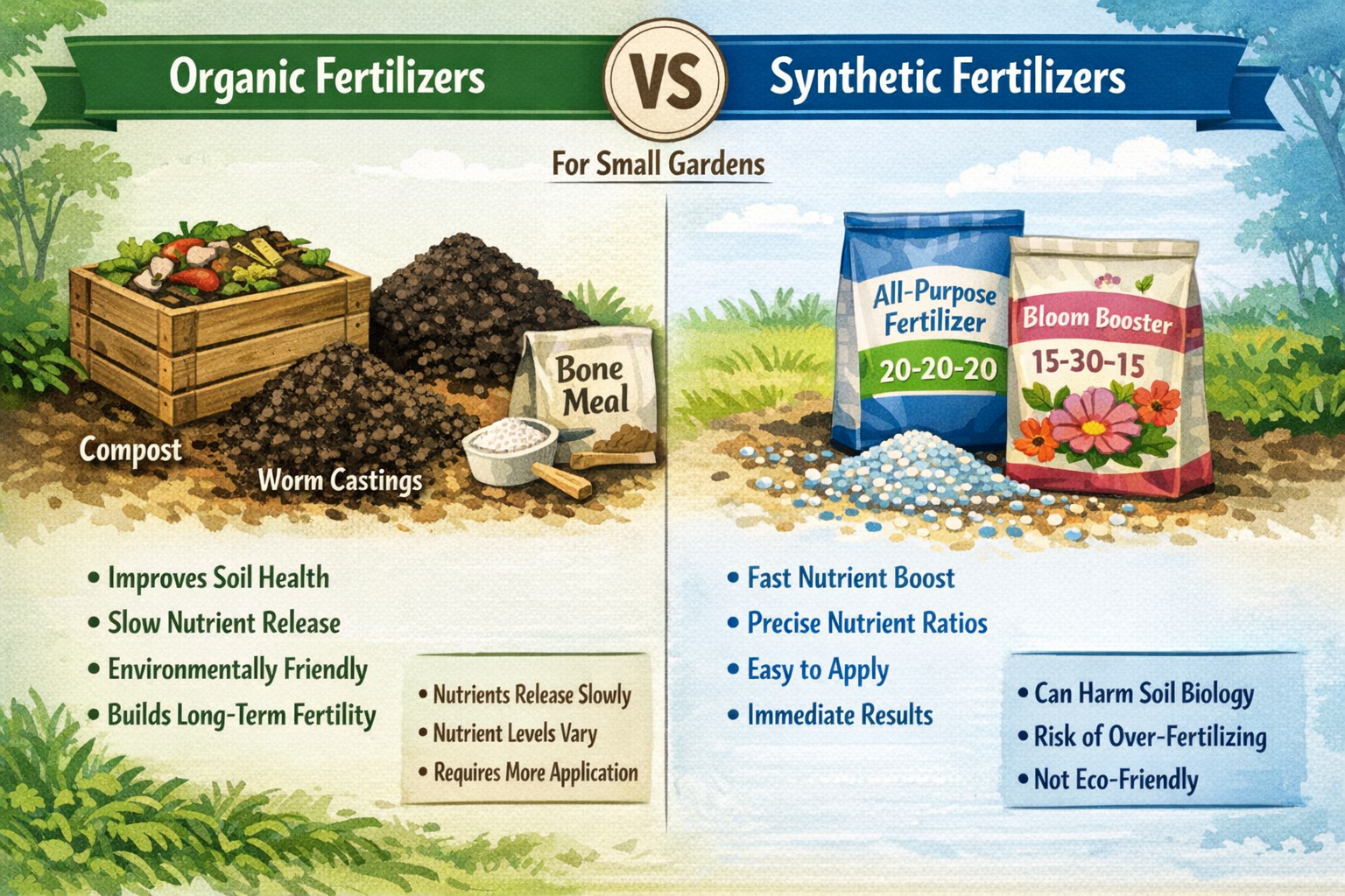Best Fertilizers for Small Gardens in 2026: Your Essential Guide