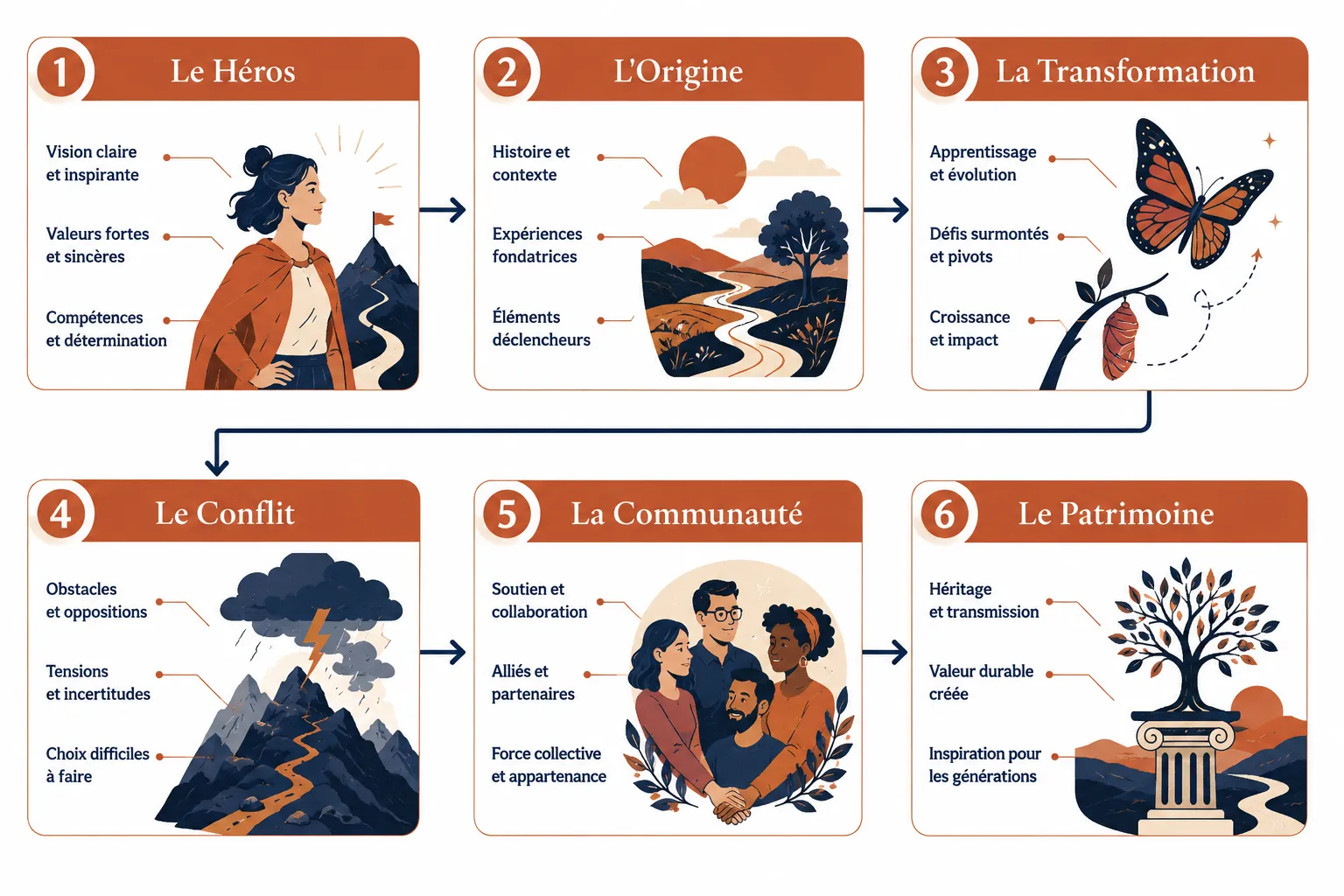 Les 6 Frameworks de Storytelling pour les Marques Françaises