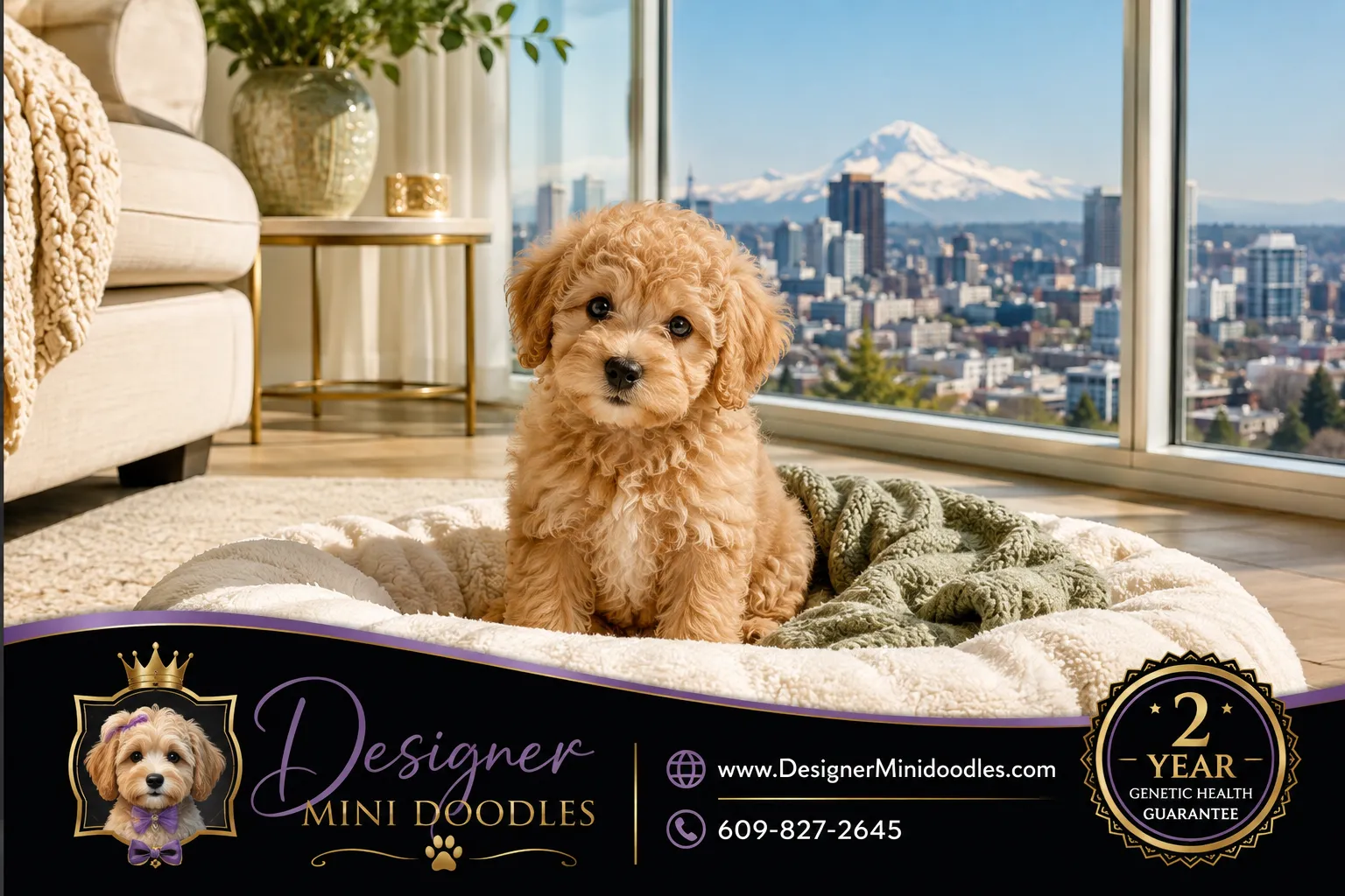 Micro Goldendoodle puppies Bellevue Washington
