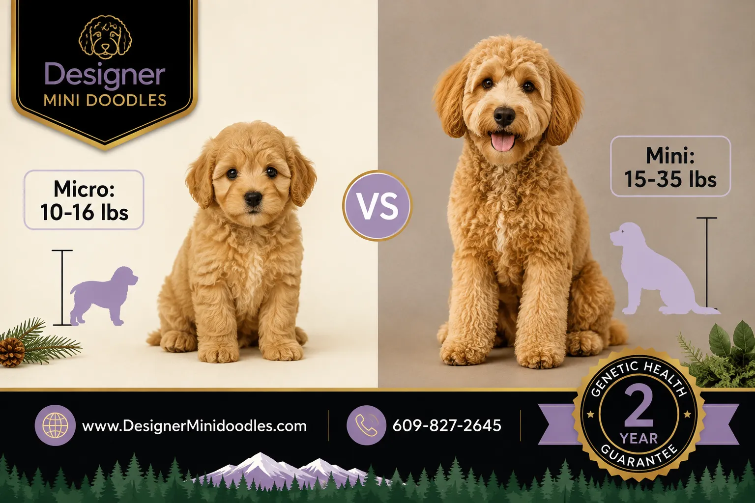 Micro Goldendoodle puppies Bellevue Washington