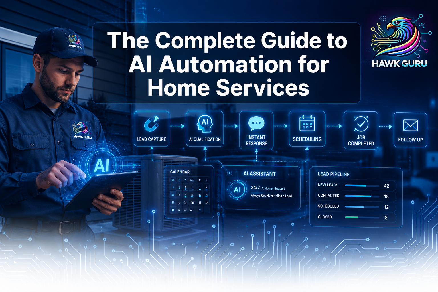 The Complete Guide to AI Automation for Home Services: Lead to Job Completion