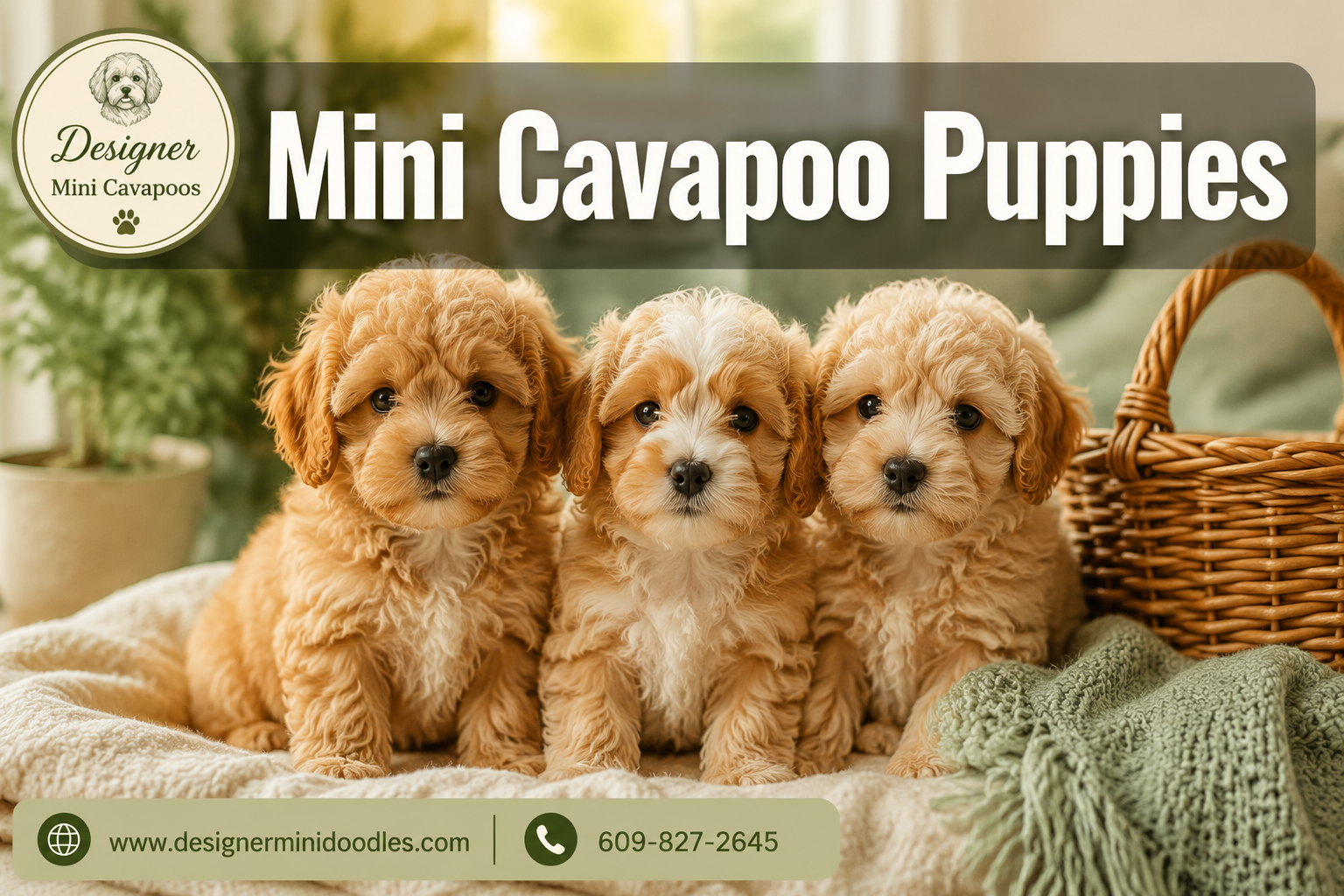 mini cavapoo puppies