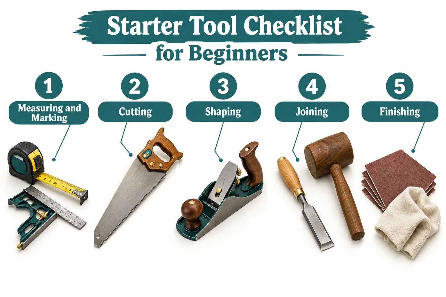 What Are the Essential Woodworking Tools You Actually Need as a Beginner
