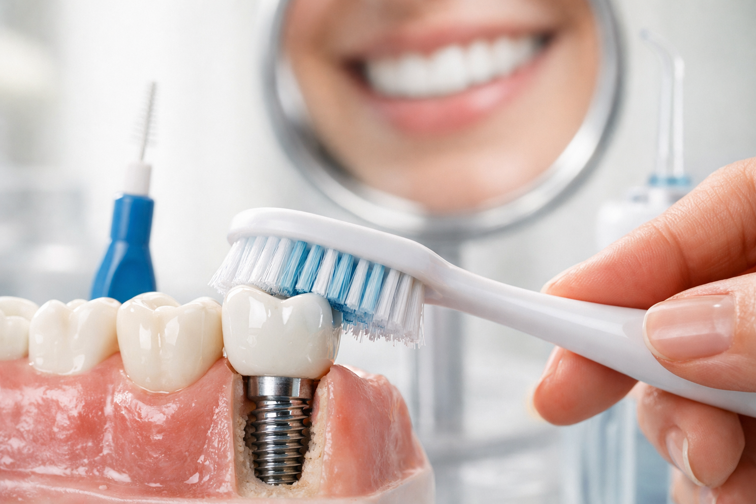 How to protect implants long term