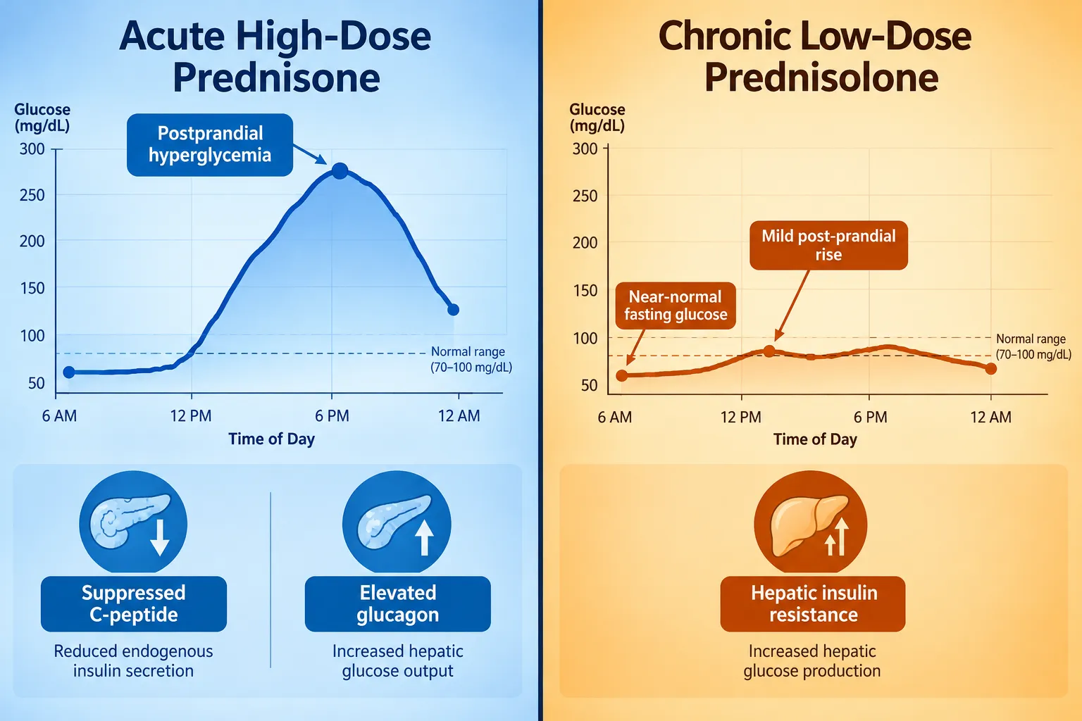 Separating Appetite Effects from Glucose Effects in Prednisone Research