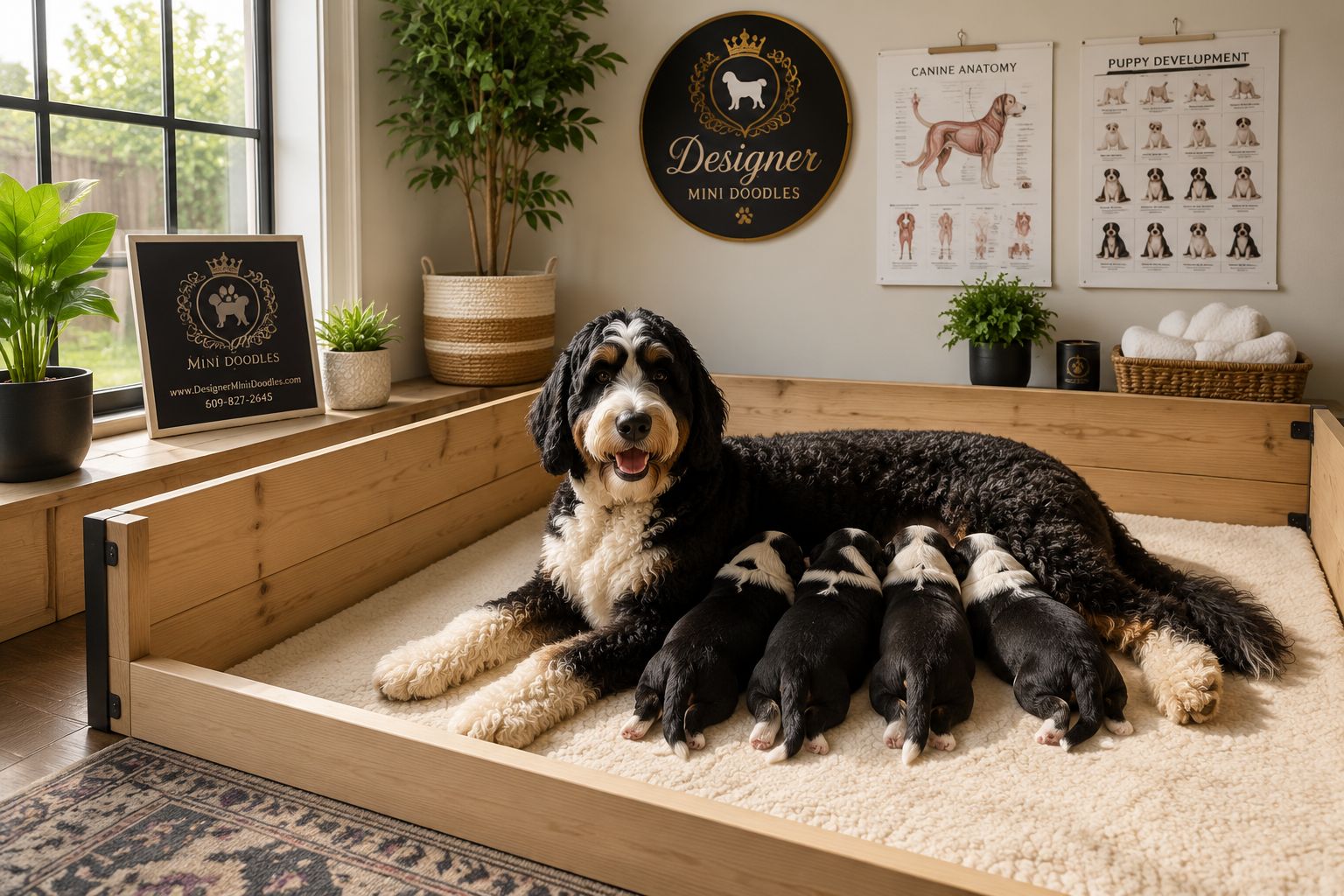 Are Mini Bernedoodles Hypoallergenic, and Do They Shed a Lot?