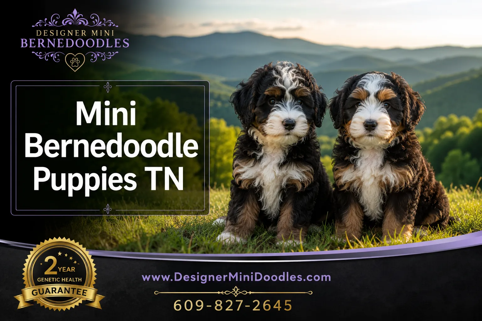 Mini Bernedoodle puppies for sale Tennessee