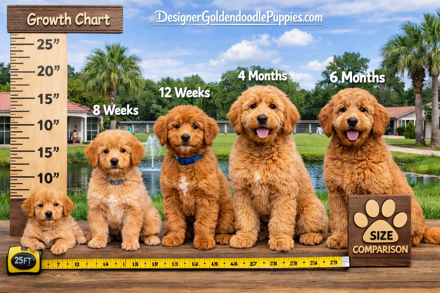 use keyphrases / topics as alt text do not use big paragraphs. Put logo of designergoldendoodlepuppies.com in images as possible where possi