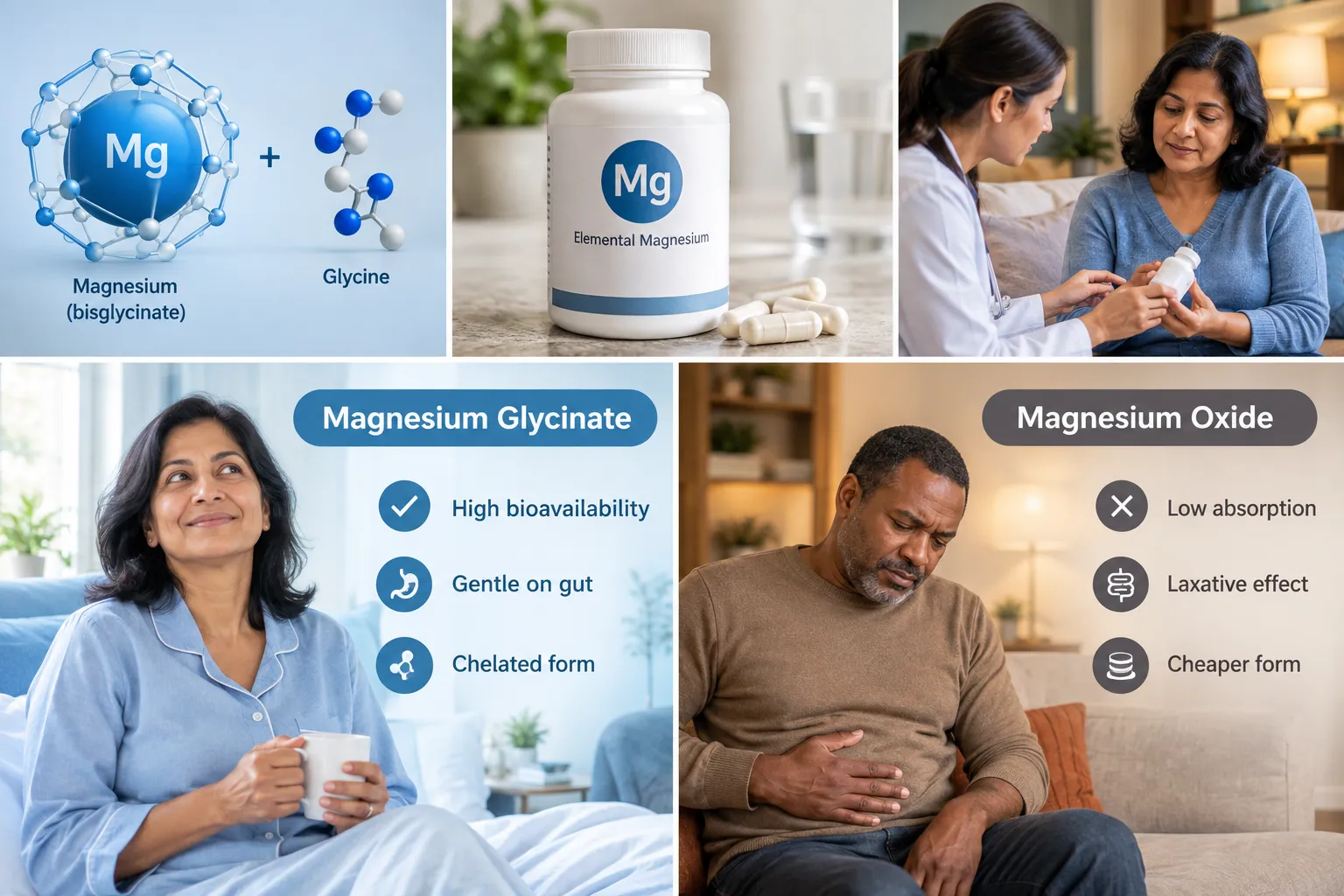 Magnesium Glycinate Compared With Citrate and Other Forms