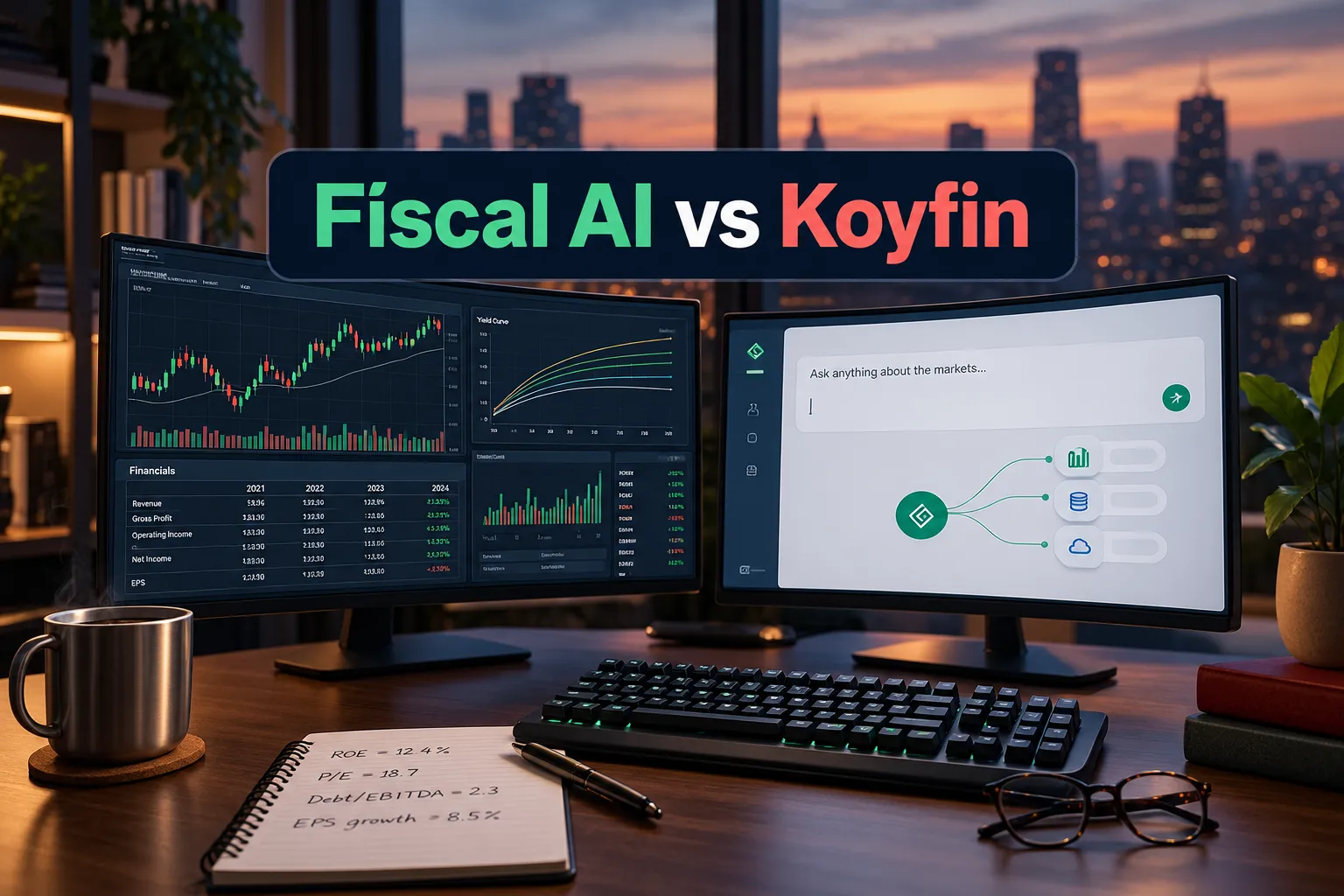 Fiscal AI vs Koyfin: Which Research Terminal Fits AI Work