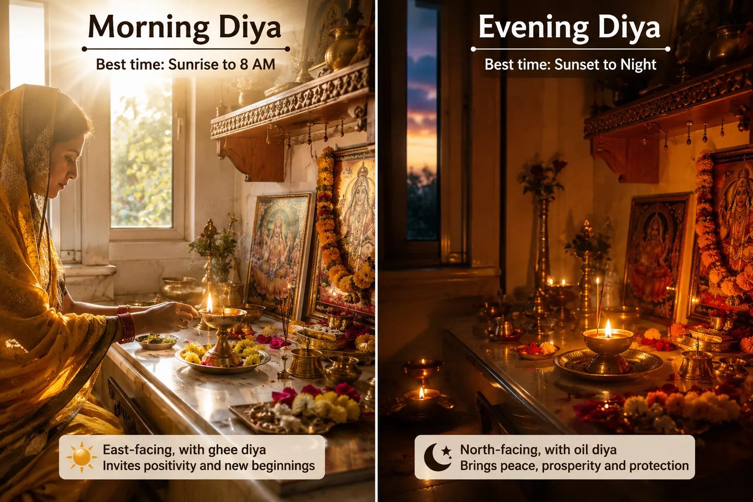 Can I Light a Diya in Any Room or Does It Need to Be Puja Room?