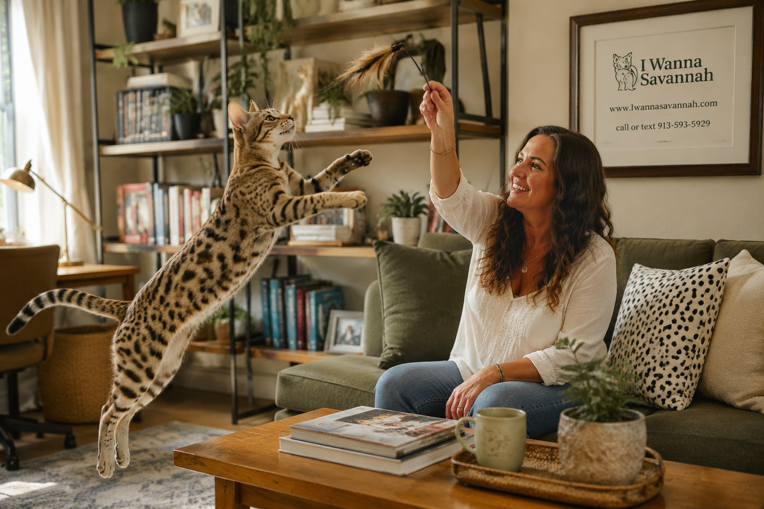 What Is the Temperament of a Full-Grown Savannah Cat?