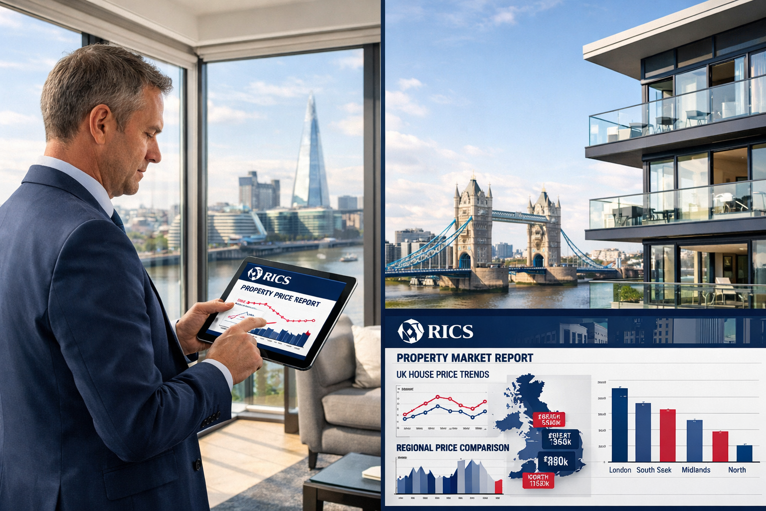 Detailed () image showing professional chartered surveyor in business attire conducting property valuation assessment inside