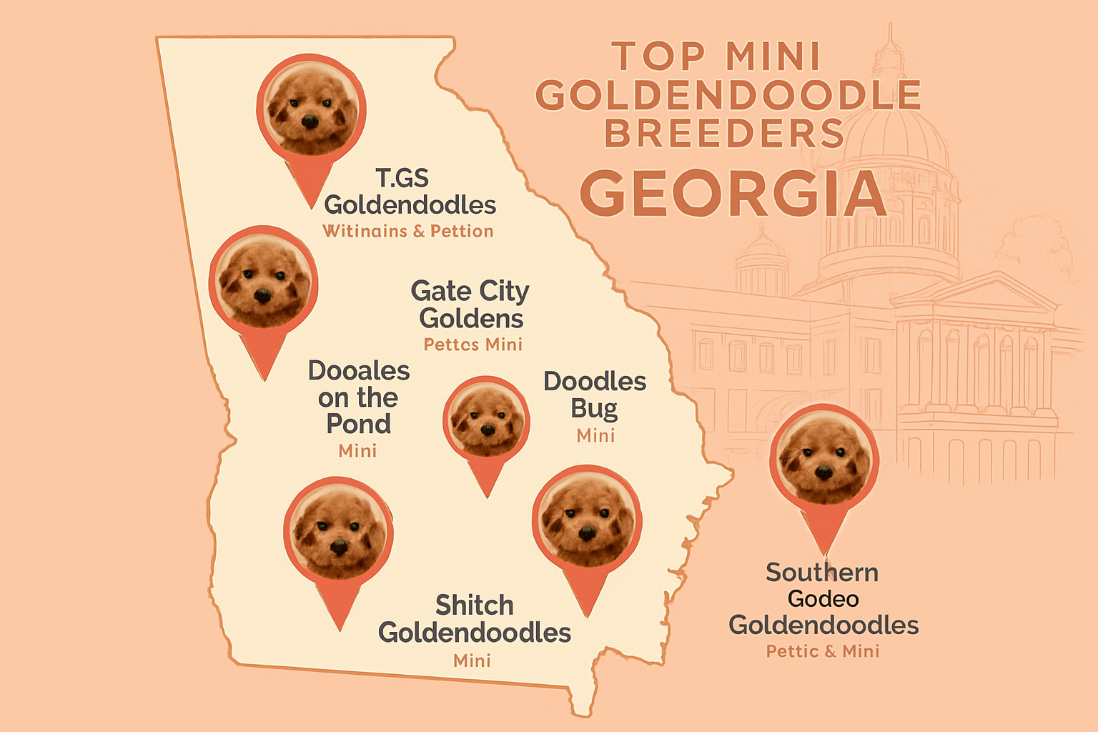 best goldendoodle breeders Georgia