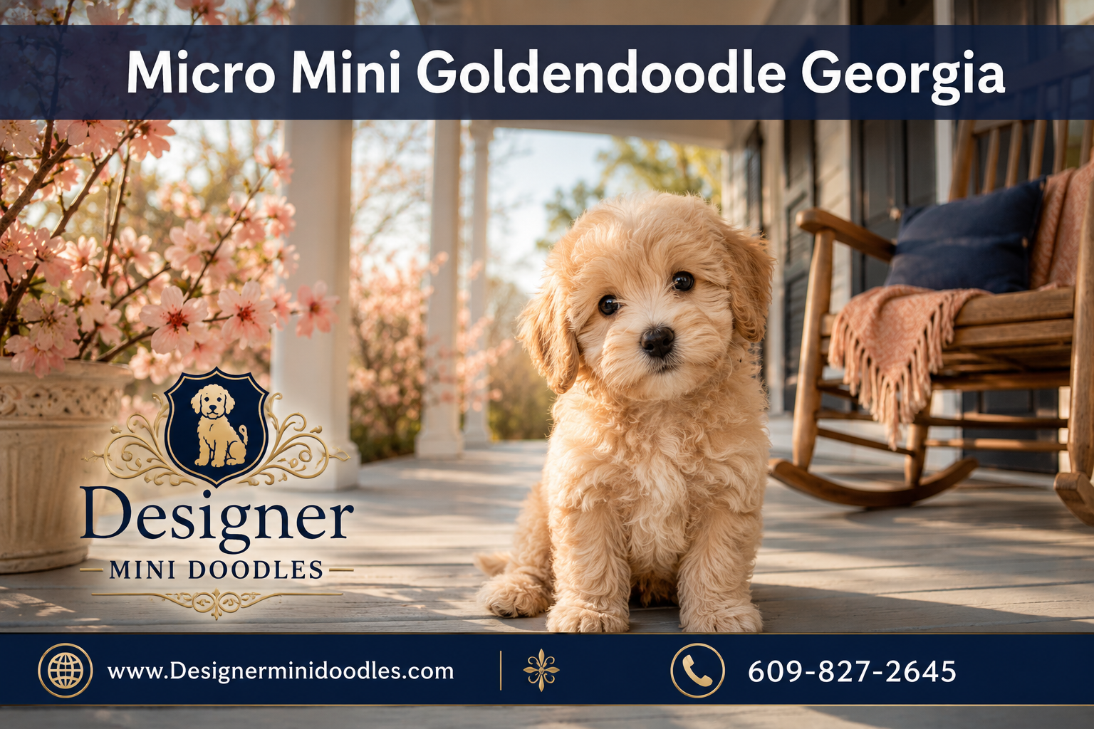 micro mini Goldendoodle Georgia
