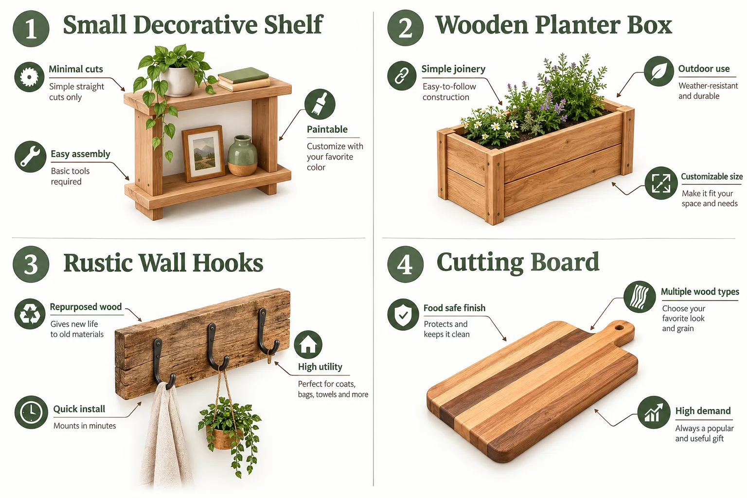Recommended Woods for Beginners