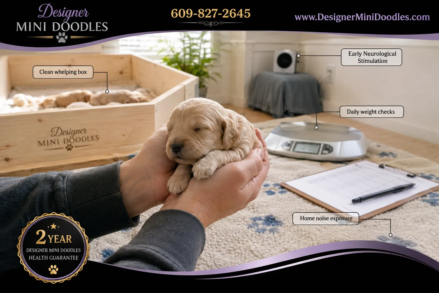 mini goldendoodle puppy