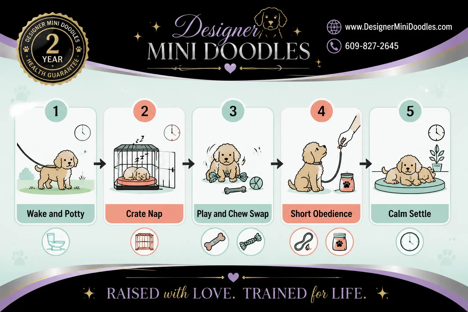 mini goldendoodle puppy