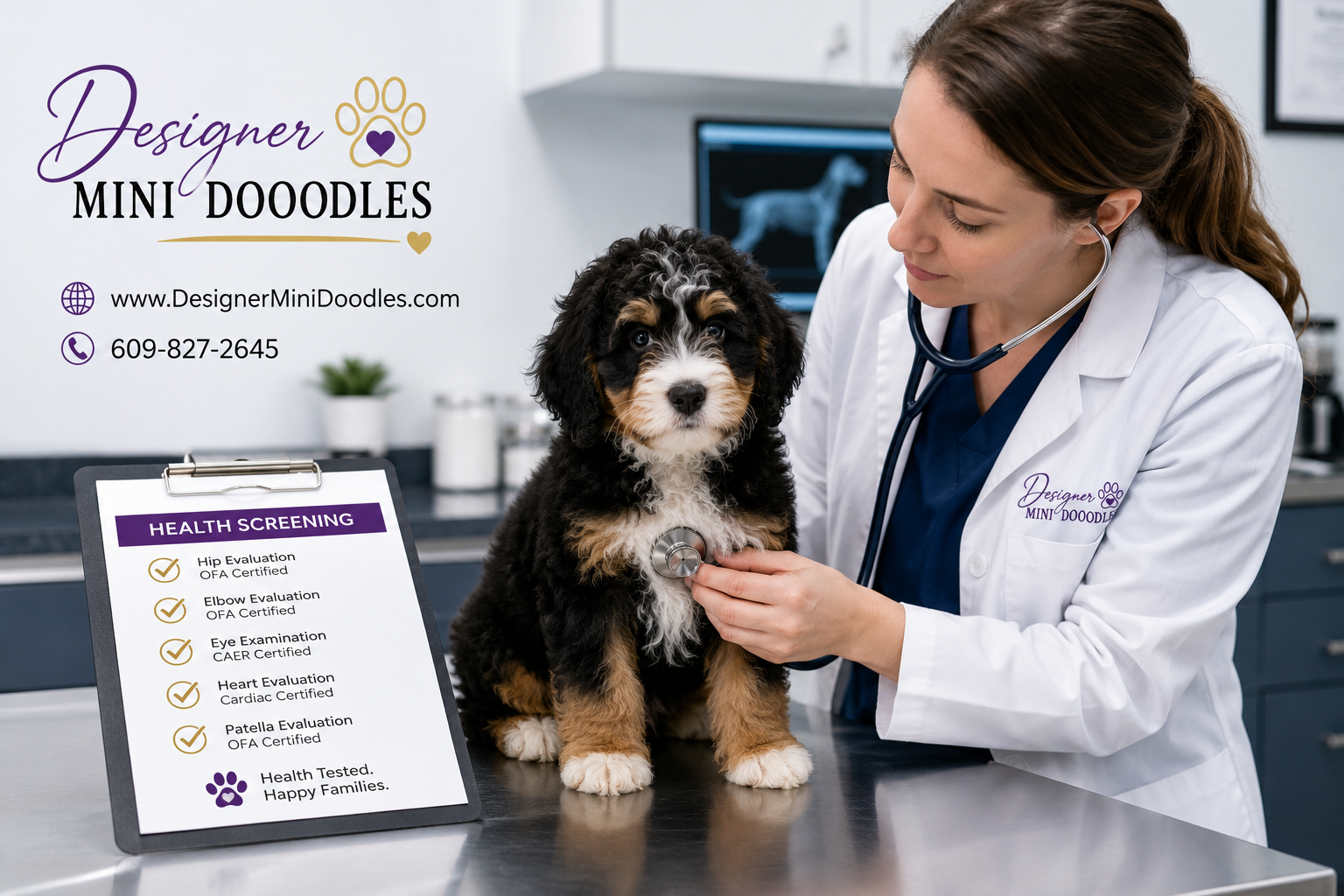 What Health Issues Do Mini Bernedoodles Commonly Have?