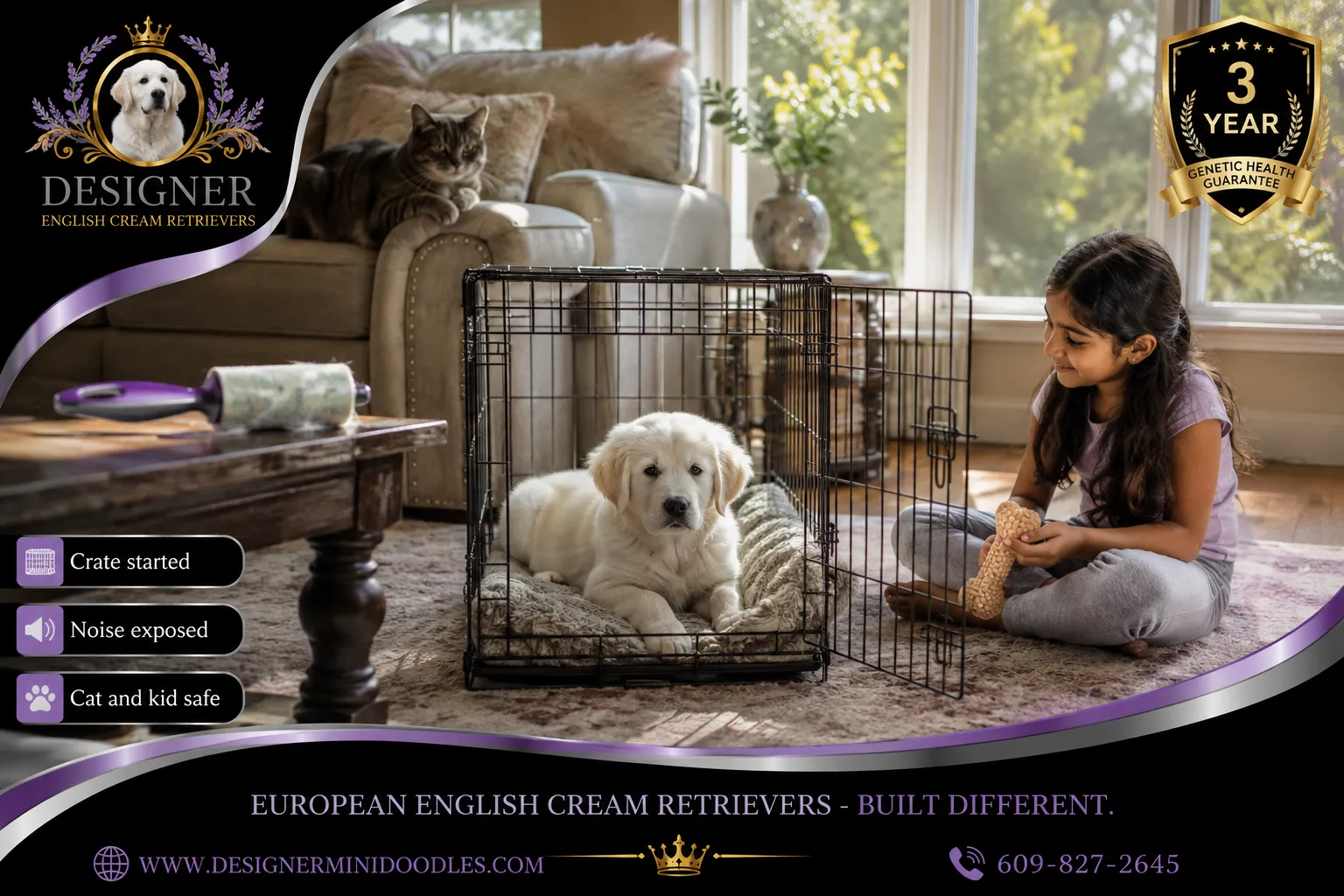 english cream golden retriever price